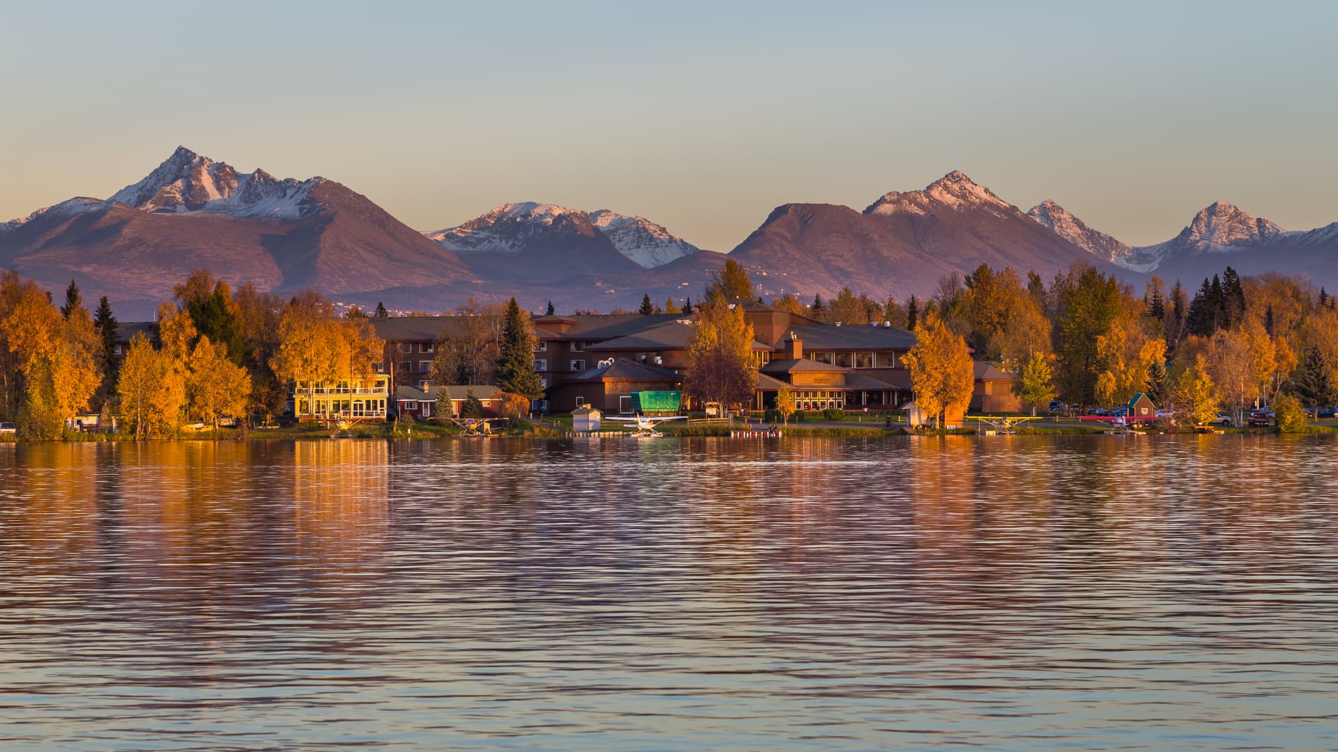 Lake Hood floatplanes, Anchorage