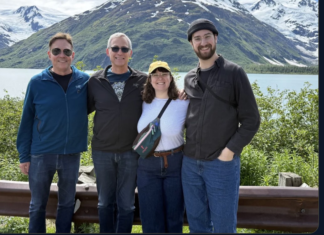 Private guests at an Anchorage overlook